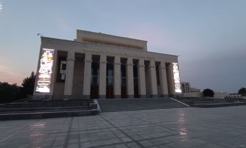eines der Theater in Samarkand