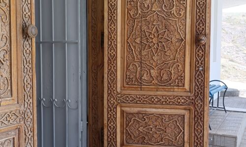 Tür zum Museum Otpan Tau