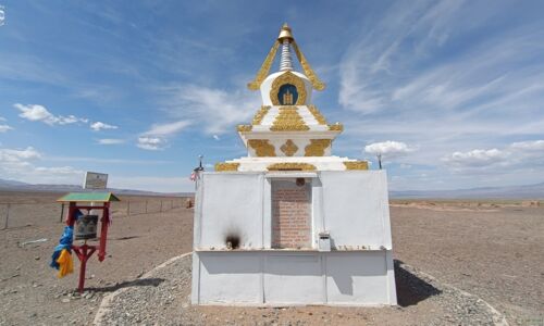 In der Buddhistischen Koster Ruine