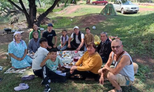 Picknick am Ak-Kol Kul