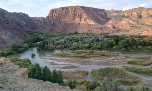 Nachtplatz kurz vor dem Charyl Canyon