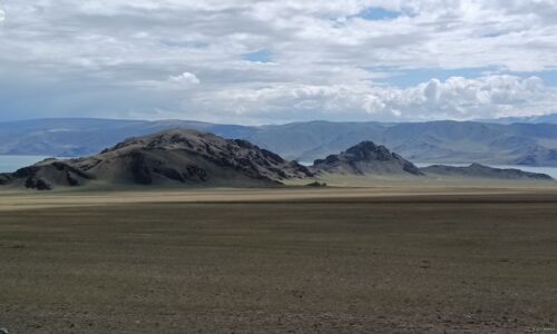 Blick auf den Tolb Nuur ( der See )