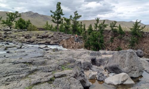 Orkhon Wasserfall