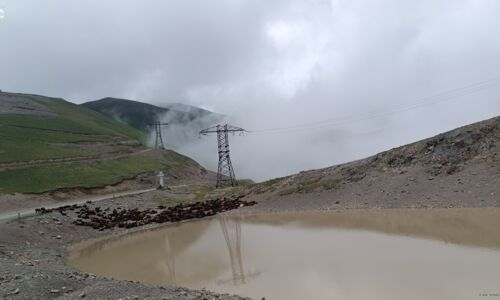 Auf dem Koldomo Pass