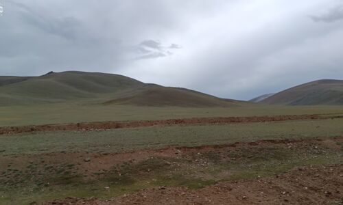 anfängliche Landschaft bei der Einreise