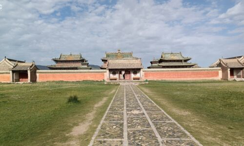 Kloster Erdene Dsuu, im Museum fotografieren verboten