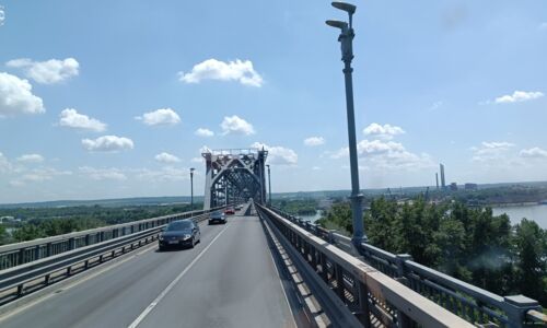 Brücke von Rumänien nach Bulgarien