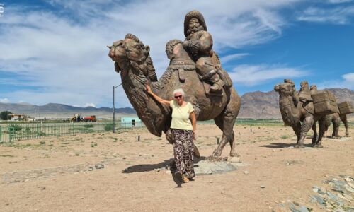 In Khovd unterwegs